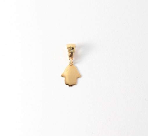 Arany női 14 karátos fatima keze medál nyakláncokhoz