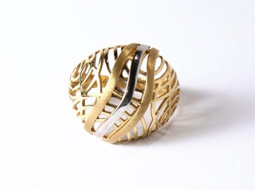 vastag arany női gyűrű