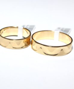 14K ARANY KARIKAGYŰRŰ PÁR