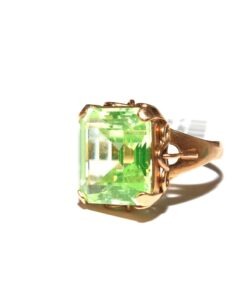 14K ARANY NŐI GYŰRŰ 61-es méret HASZNÁLT