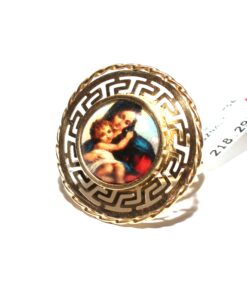 14K ARANY NŐI GYŰRŰ 56-os méret HASZNÁLT