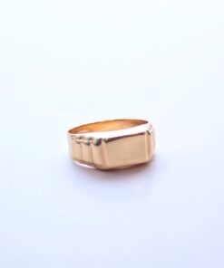 14K ARANY PECSÉT GYŰRŰ 60-AS MÉRET