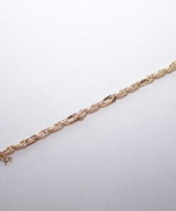 14K CSAVART MINTÁS ARANY KARKÖTŐ 18 CM